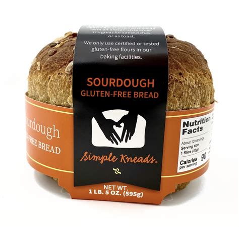 Simple kneads - Plant based. 100% Whole Ancient grain - true sourdough - no starches. No Gums. Real nutritious & amazingly delicious gluten-free bread. Refrigerate after opening. Manufacturer. Shiloh's Five Loaves, Inc. Save when you order Simple Kneads Organic Sourdough Bread and thousands of other foods from Stop & Shop online.